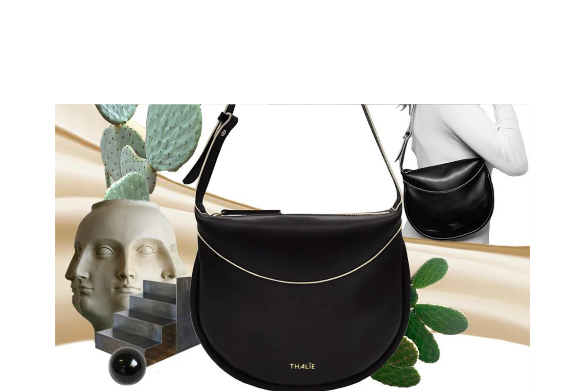 Get summer-ready with Adèle - Thalie Paris' New Vegan Cactus Hobo Bag
