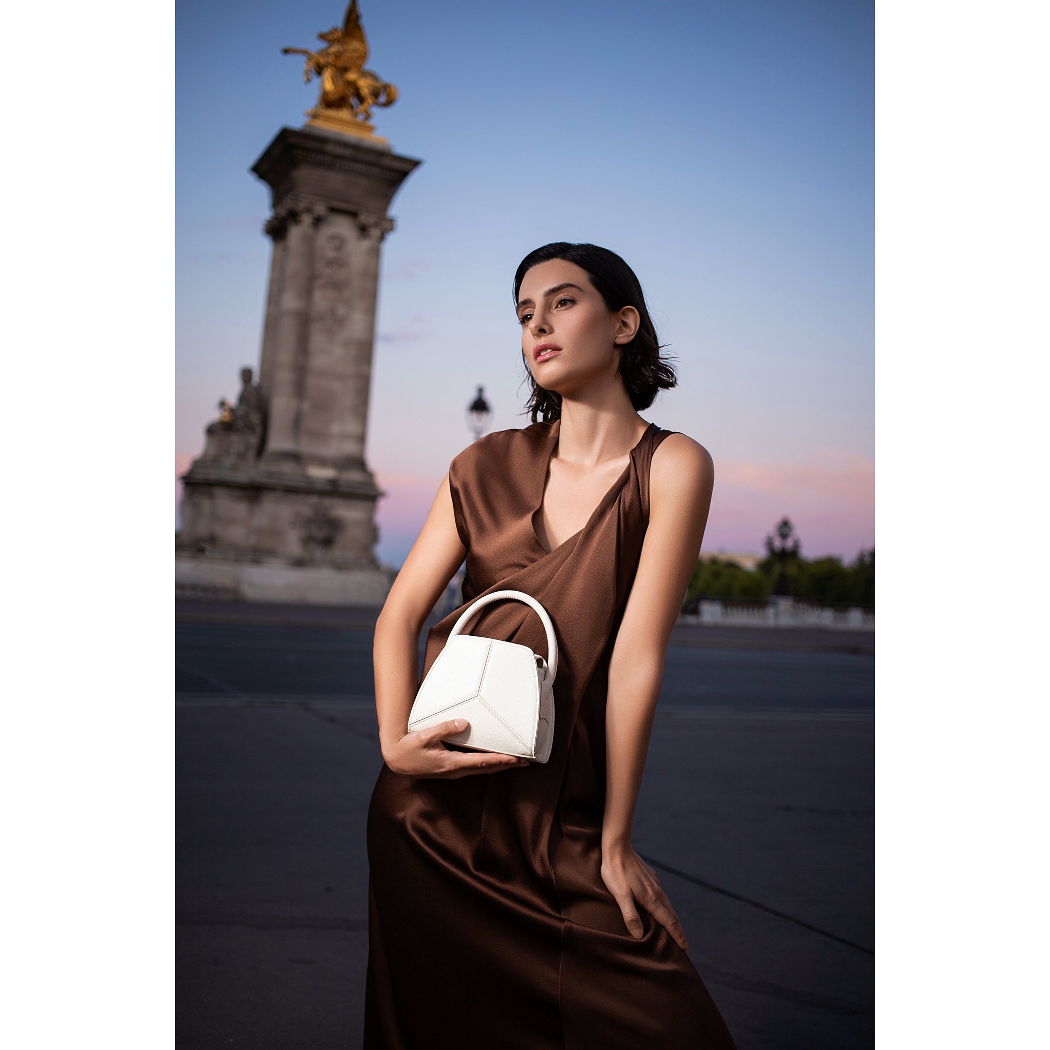 Cleo top handle - Thalie Paris