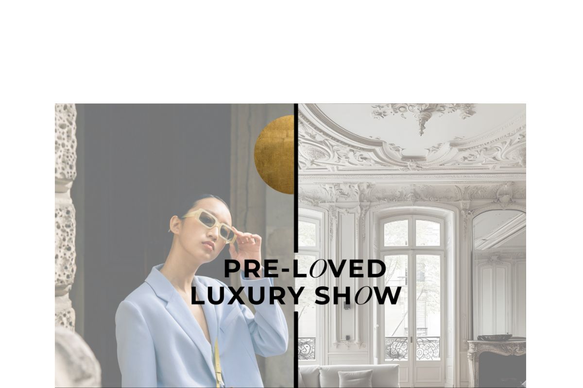 Thalie Paris participate at Reluxury show in Paris, Carrousel du Louvre