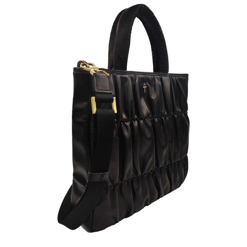 Oroton Margot Medium Zip Tote in Black | Lyst